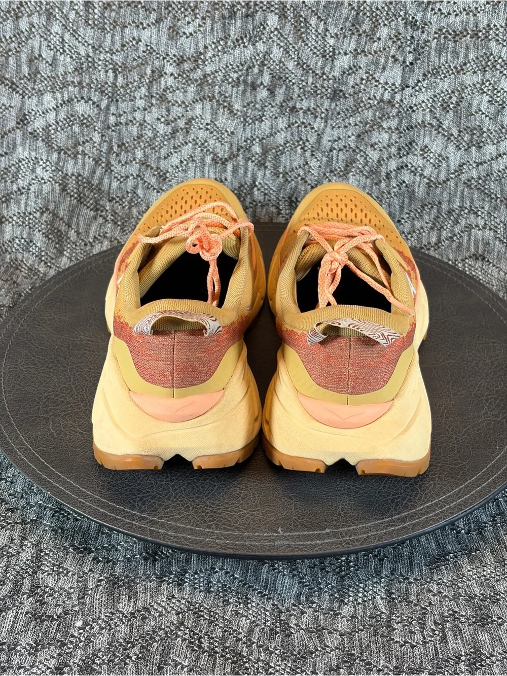 Hoka Skyline Float X Running Shoes Women's 7 - Flaxseed / Pollen